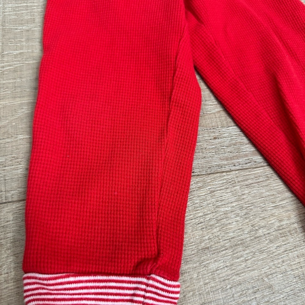 Carter's Red Striped Kids Leggings - Picture 5 of 6